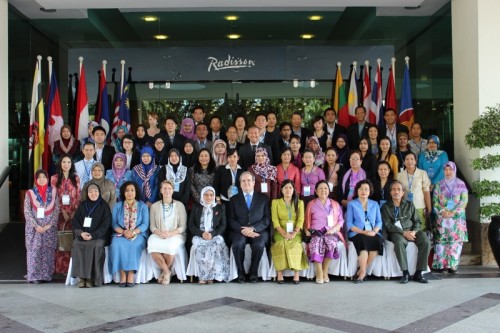Group Photo of ACWC Participants after the opening ceremony of the workshop