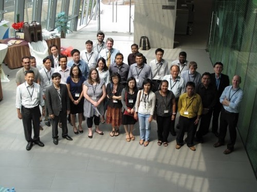Group photo of SEACAM participants at CCRS, Singapore