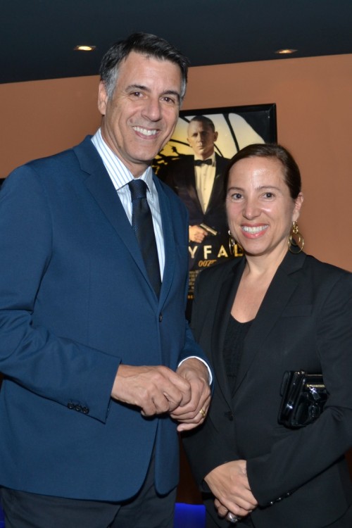 US Ambassador Eleni Tsakopoulos Kounalakis with her husband Markos Kounalakis