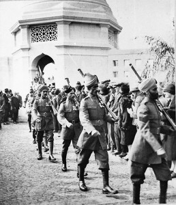 Indian soldiers during WWI