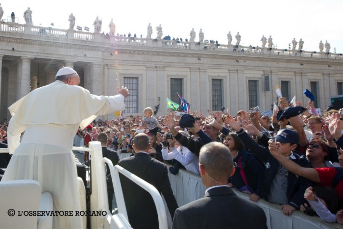Pope Francis at General Audience