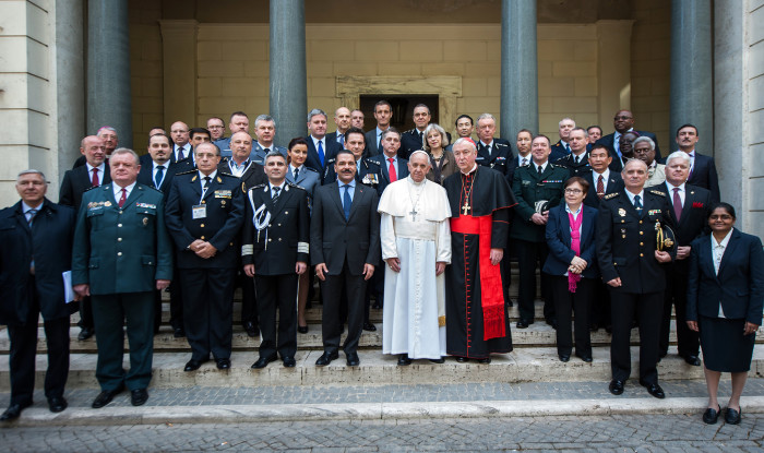 Human trafficking conference at the Vatican 2014 (Home Secretary attending)