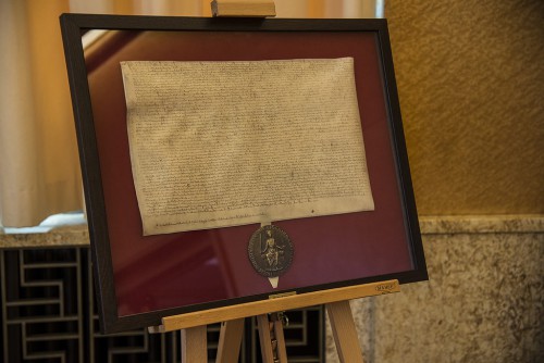 Replica of the Magna Carta 