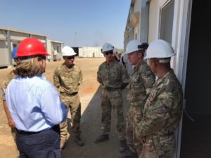 Armed Forces Minister meeting UK military engineers