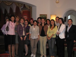 Embassy interns at the British Ambassador's Residence 