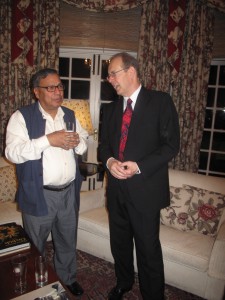 Ajay Shankar (NMCC) and Sir James Bevan