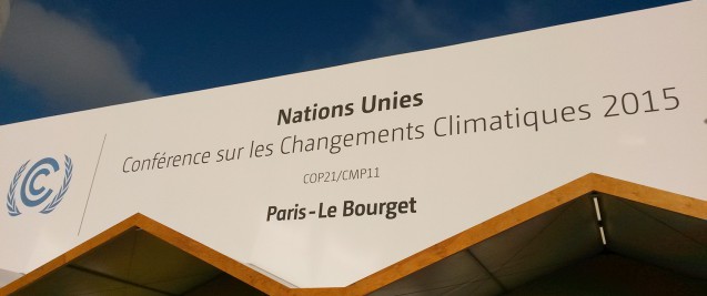 COP21 conference, Le Bourget, France