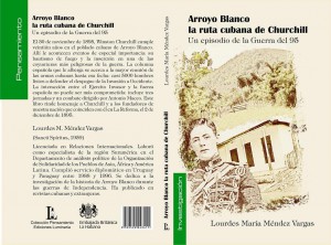 Book cover - Arroyo Blanco; Churchill's Cuban journey