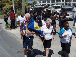 The Queens Baton Relay, which visited the Turks and Caicos Islands ahead of the 2014 Commonwealth Games in Glasgow.