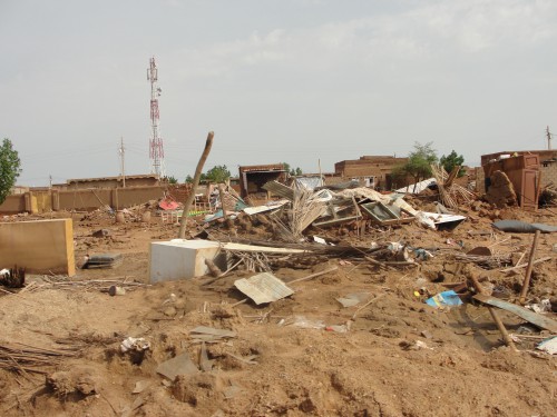 Aftermath of Flooding in the East of Khartoum