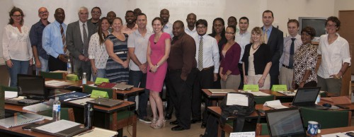 Participants in the JNCC-hosted GIS workshop in Providenciales 