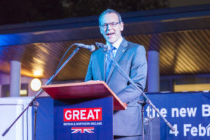 Opening of new British Embassy Vientiane