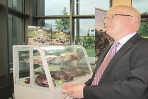 Ambassador Robin Barnett at the "Food of the Isles" event