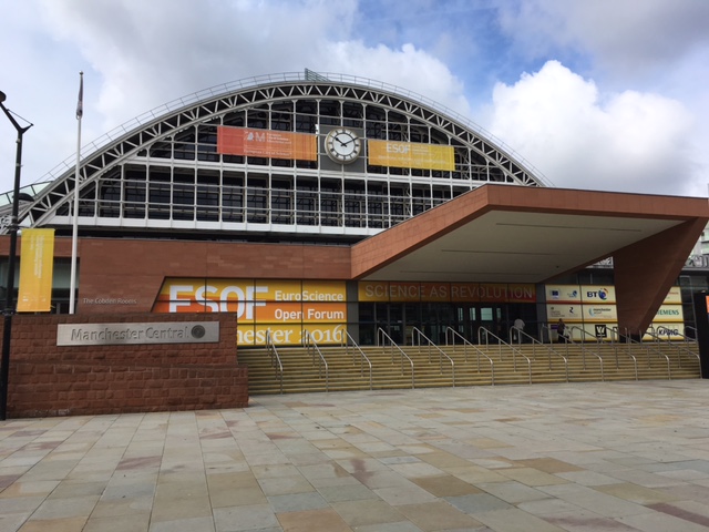 Venue for ESOF, Manchester Central