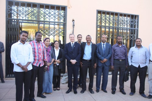Minister of Africa with Mashrooy participants