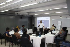 Journalists in Sri Lanka at a workshop on Investigative Journalism 