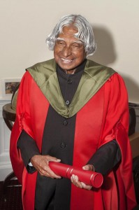 Hon Degree in Doctor of Science to Dr. Kalam at Playfair Library, University of Edinburgh on 15 May 2014 (Image courtesy: High Commission of India, London)