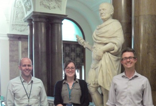 The FCO Service Transformation Team - Mark, Kate, and Phil 