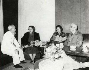 Loseby and Ho Chi Minh in 1960