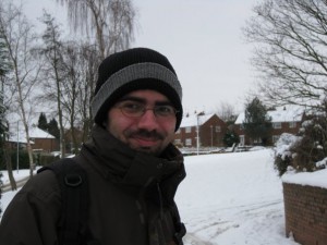 Manuel in the snow
