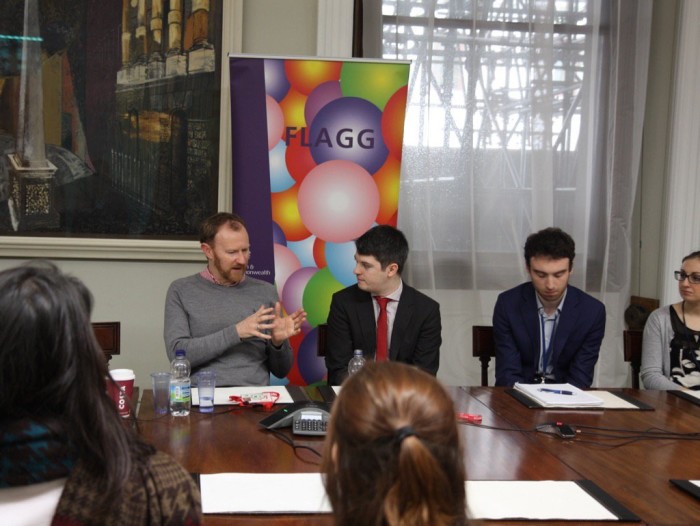 FLAGG hosted a great event with Mark Gatiss - famous actor, gay role model, authentic man