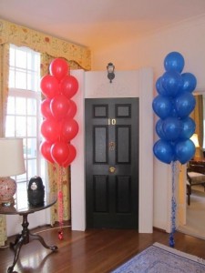 Our 'Number 10' door was the centrepiece of our election party in Canberra.