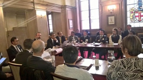 Picture taken from one of a series of seminars held during the mission include the representatives from Malaysian Bar Council, Christopher Leong- former Malaysian Bar president, officials from the UK Trade & Investment and the Foreign and Commonwealth Office.