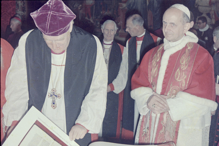 Archbishop of Canterbury and Pope in 1966