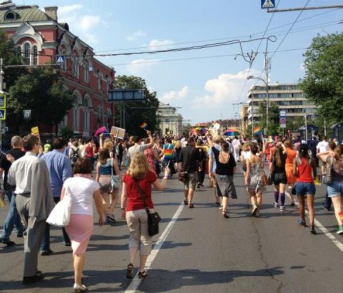 Sofia Pride 2012. Photo by HMA Jonathan Allen