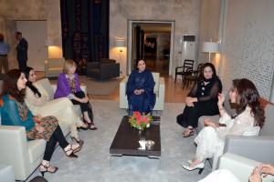 Sophia Mahmud,Hina,Alison Blake Hashmat,Ayesha M Hamid and Tehmina Durrani