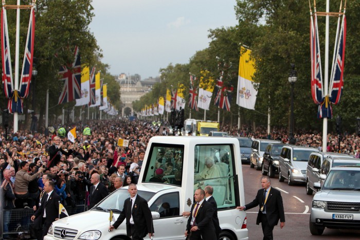 Papal visit to the UK, 16-19 September 2010