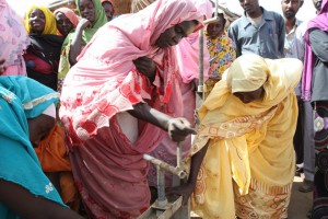Water project in Darfur