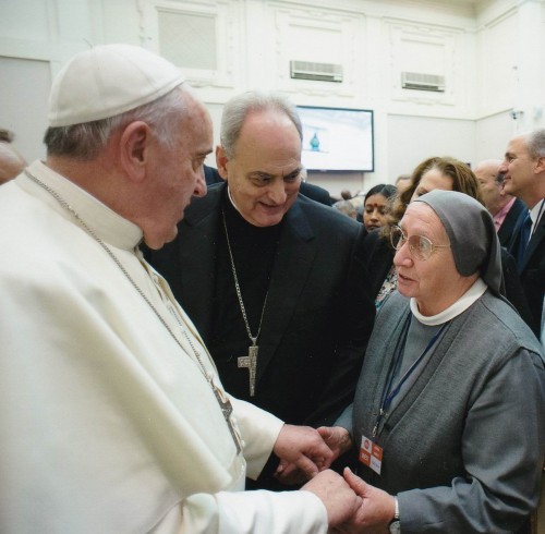 With Pope Francis 2 December 2014