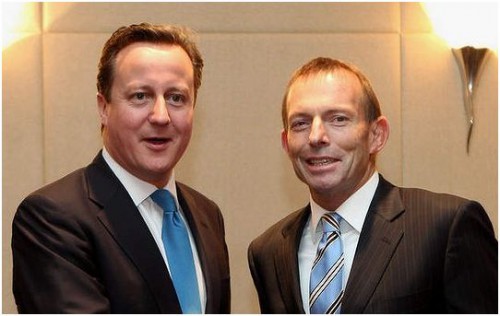 David Cameron and Tony Abbott