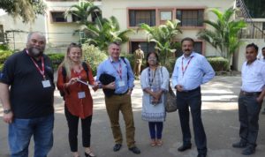 The team at the Pune drinking water treatment works, November 2016