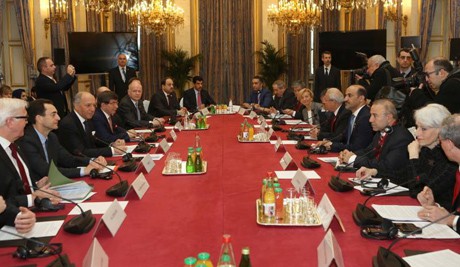Meeting of the core group of Friends of Syria in Paris, 12 January 2014 - Credits: MAEE