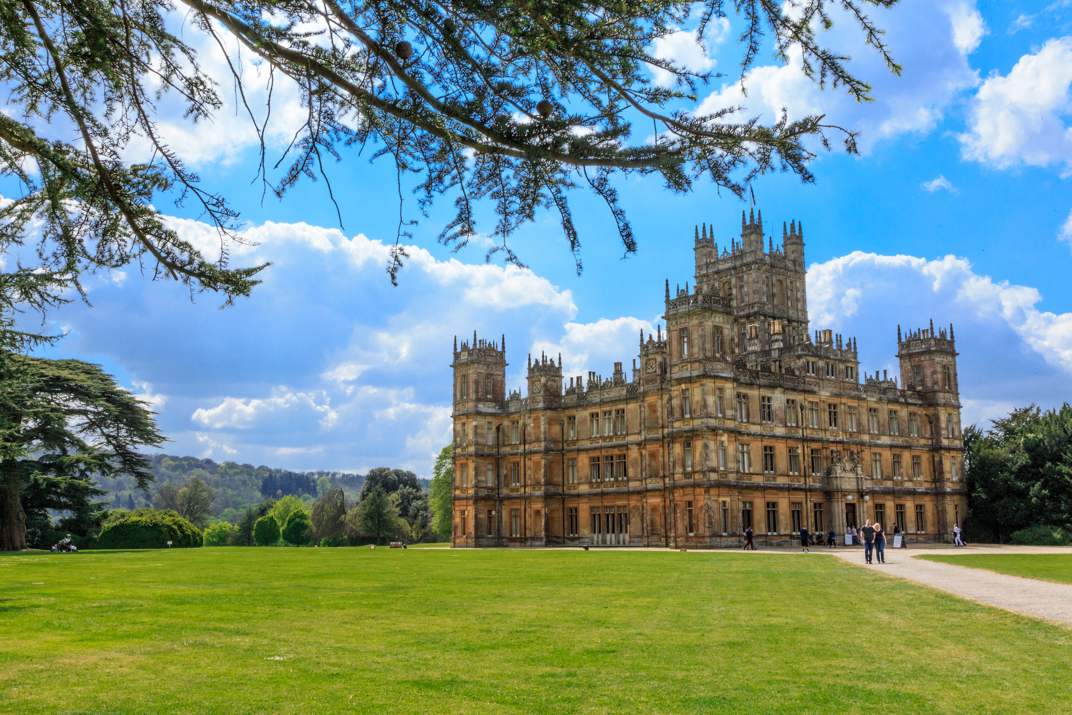 Highclere Castle, setting of Downton Abbey