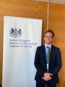 Jasper Newport, Intern at the UK Mission to the UN