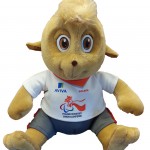 Mr Pikuś - wearing the official outfit of the Polish Paralympians