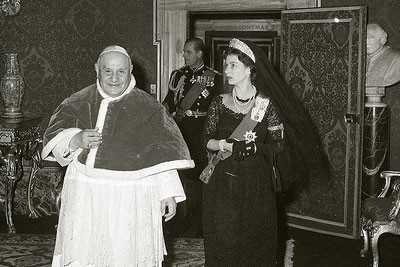 HM The Queen meets Pope John XXIII, 5 May 1961