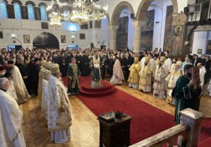 Enthronement of the first Serbian Bishop in London