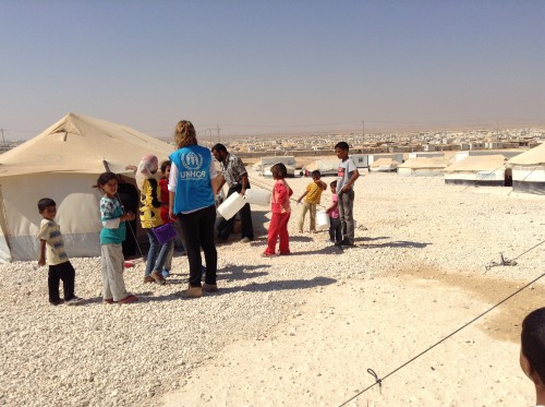 Zaatari Camp for Syrian Refugees